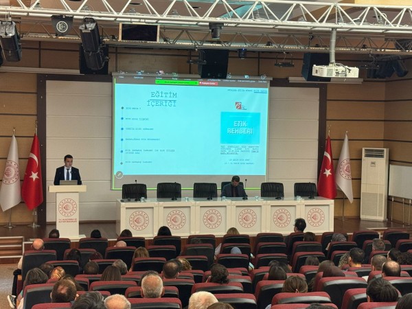 Kamu Etiği ve Etik Davranış İlkeleri Eğitimi Düzenlendi