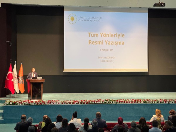 Hizmet içi Eğitim Planı kapsamında Resmi Yazışma Kuralları Eğitimi gerçekleştirilmiştir.